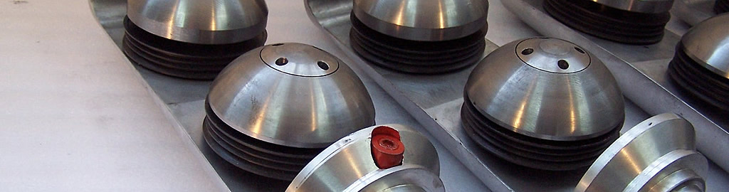 Hot extruded hardened aluminium bead vire Wring Component Balance CNC Turning